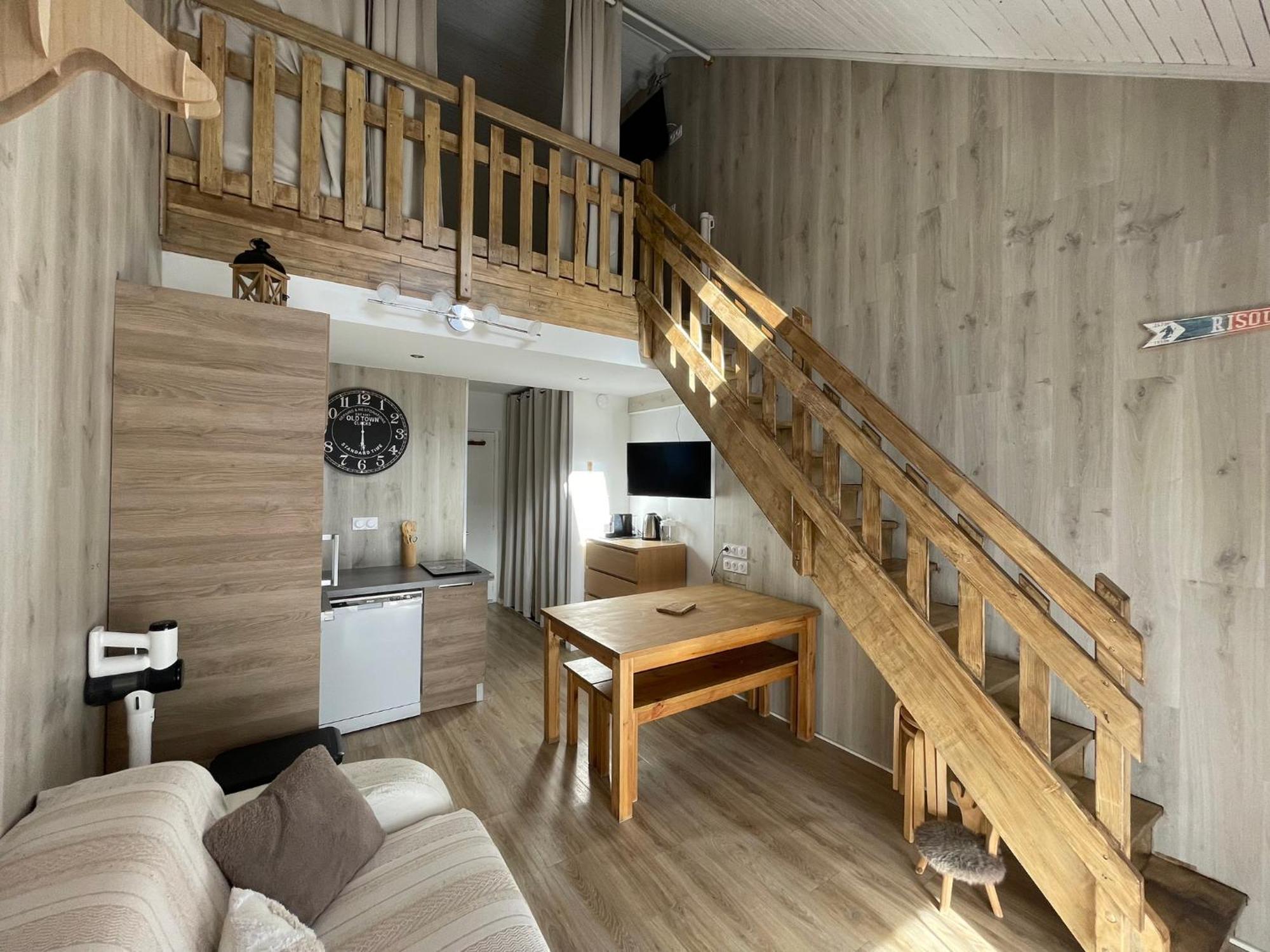Risoul 1850 Beau Duplex Pour 6 Pers En Plein Centre De La Station Apartment Ngoại thất bức ảnh
